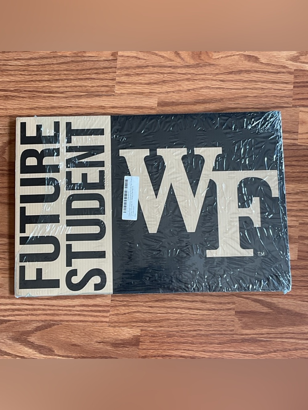 NCAA Wake Forrest Future Student 18 X 12 Inch Yard Sign With Metal Stakes